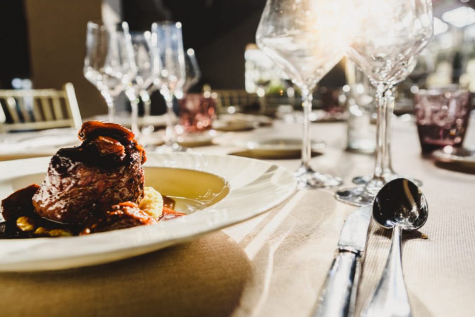 Cena especial en Madrid centro en un entorno cuidado y elegante