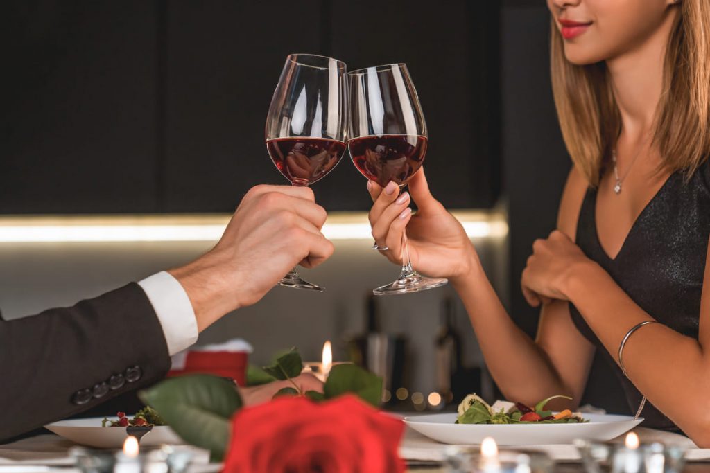 Cena San Valentín 2026 en Casino Gran Vía, cena romántica en el centro de Madrid