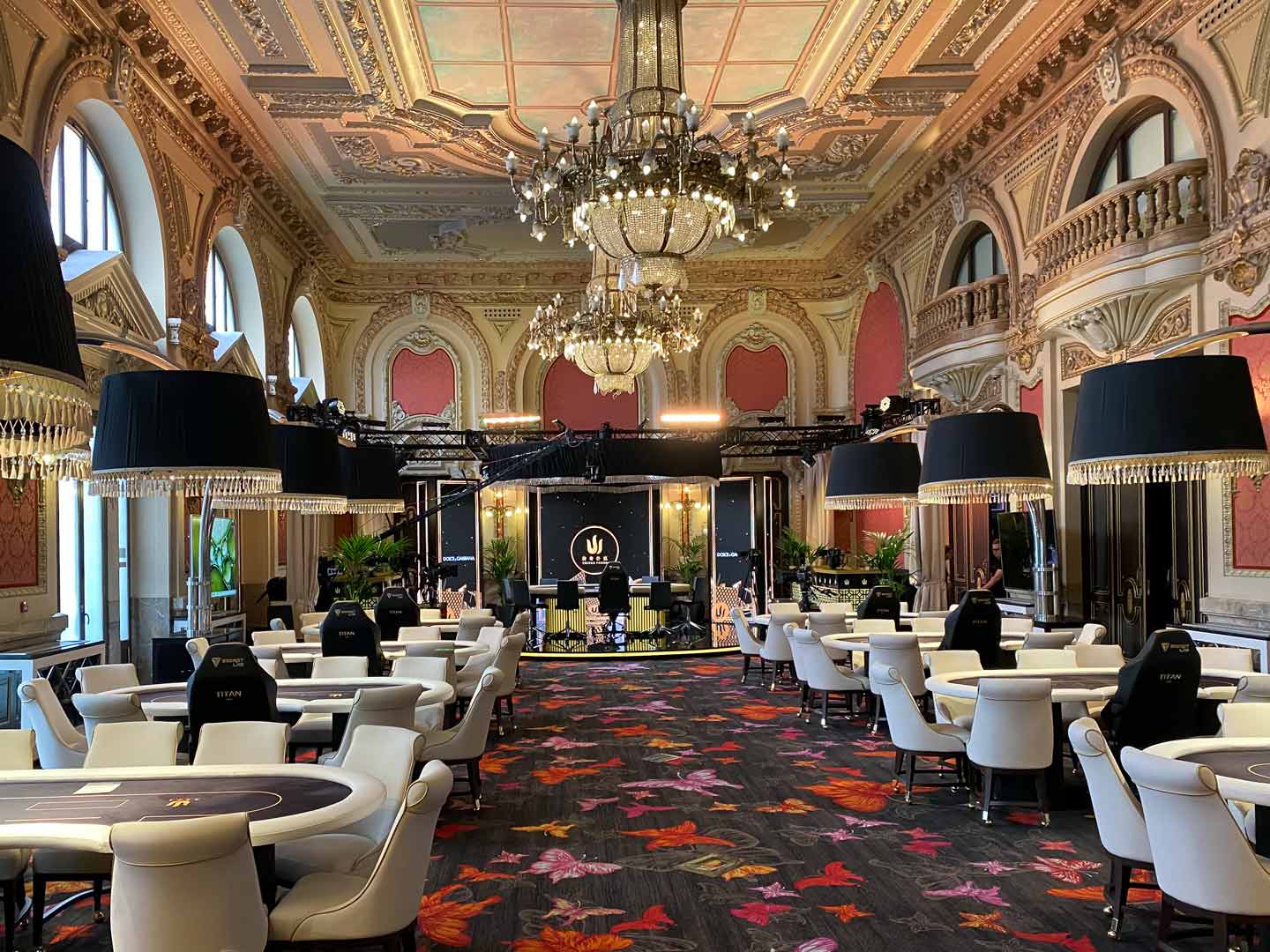 Mesa de póker en Casino Gran Vía, uno de los lugares donde jugar al póker en Madrid