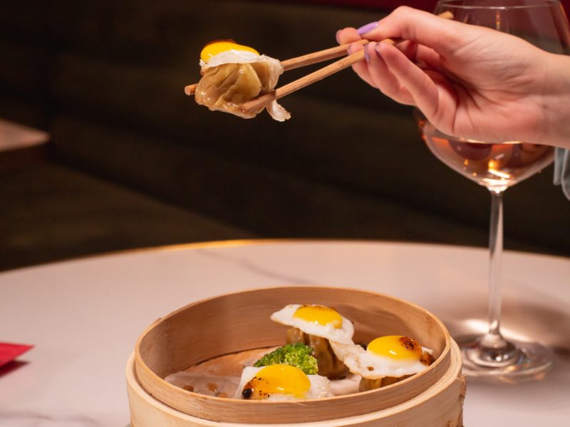 Dim sum tradicional en restaurante chino Madrid centro Gran Café Shanghai Casino Gran Vía